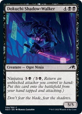 Dokuchi Shadow - Walker (Kamigawa: Neon Dynasty) Near Mint - Nick Nack's Full Frontal Attack