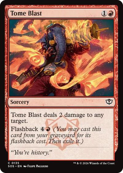 Tome Blast (Secrets of Strixhaven) Near Mint