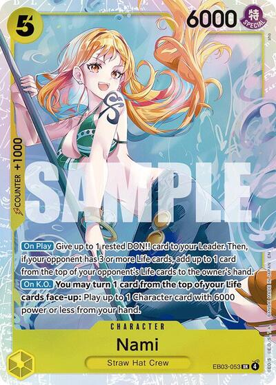 Nami (053) (Extra Booster: One Piece Heroines Edition) Near Mint Foil