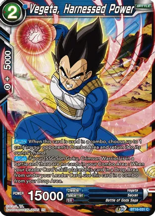 Vegeta, poder aprovechado [BT16-031] 