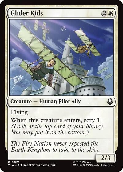 Glider Kids (Avatar: The Last Airbender) Near Mint - Nick Nack's Full Frontal Attack