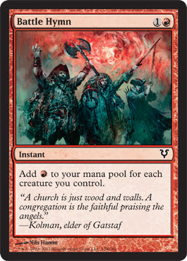 Battle Hymn (Avacyn Restored) Near Mint