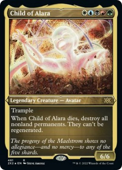 Child of Alara (Foil Etched) (Double Masters 2022) Near Mint Foil
