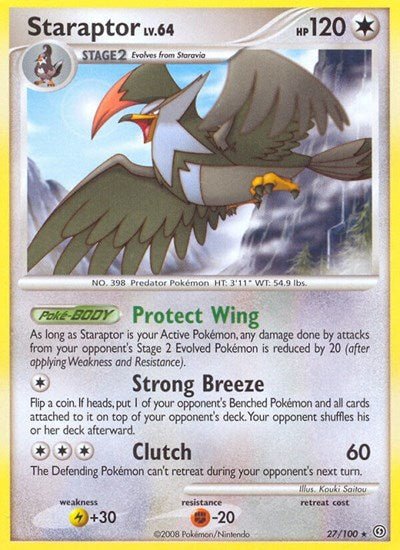 Staraptor (Stormfront) Near Mint - Nick Nack's Full Frontal Attack