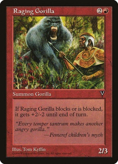 Raging Gorilla (Visions) Light Play - Nick Nack's Full Frontal Attack