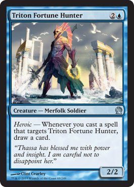 Triton Fortune Hunter (Theros) Near Mint - Nick Nack's Full Frontal Attack