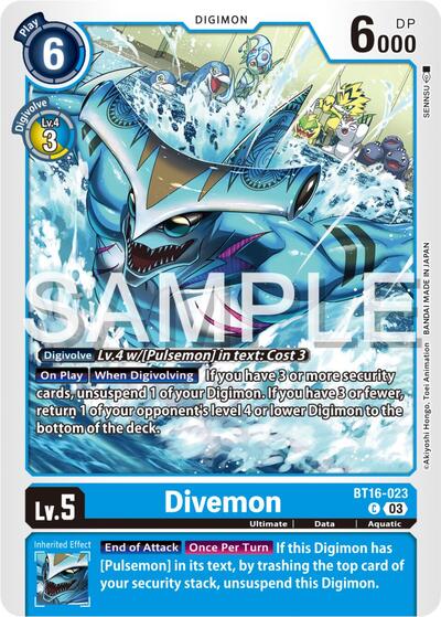 Divemon (Beginning Observer) Near Mint