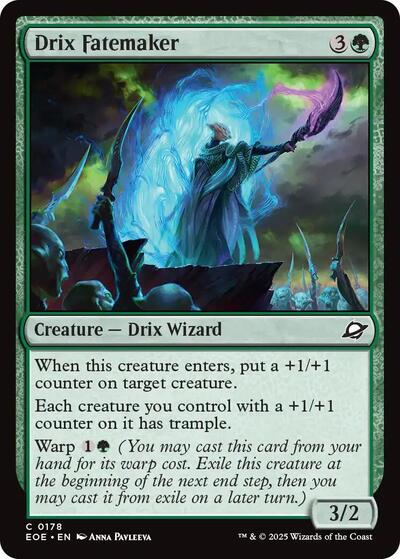 Drix Fatemaker (Edge of Eternities) Near Mint Foil - Nick Nack's Full Frontal Attack