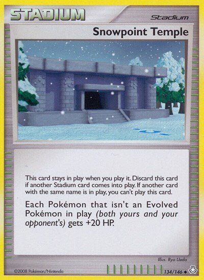 Snowpoint Temple (Legends Awakened) Near Mint - Nick Nack's Full Frontal Attack
