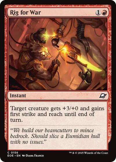 Rig for War (Edge of Eternities) Near Mint - Nick Nack's Full Frontal Attack