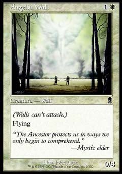 Angelic Wall (Odyssey) Light Play Foil - Nick Nack's Full Frontal Attack