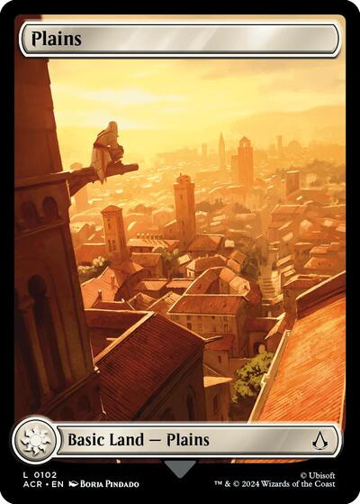 Plains (0102) (Universes Beyond: Assassin's Creed) Near Mint - Nick Nack's Full Frontal Attack