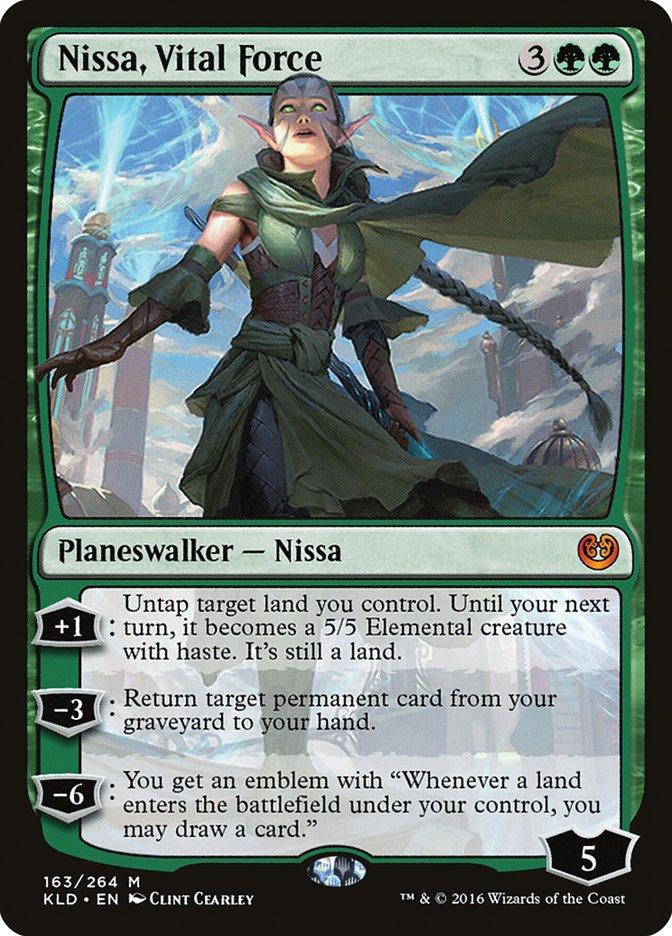 Nissa, fuerza vital [Kaladesh] 