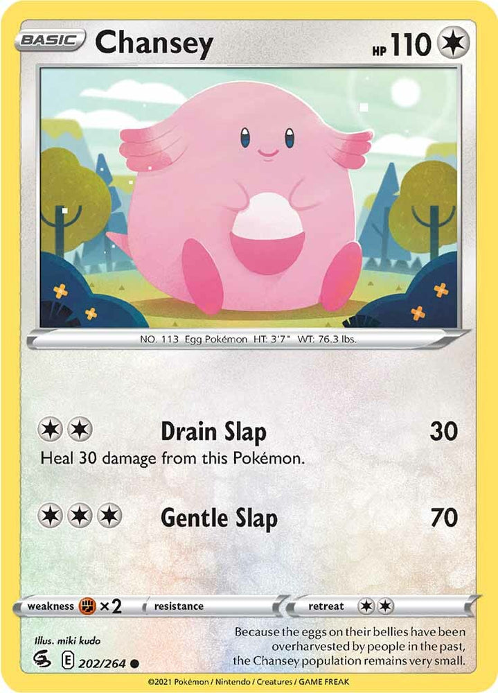 Chansey (202/264) [Épée et bouclier : Frappe de fusion] 