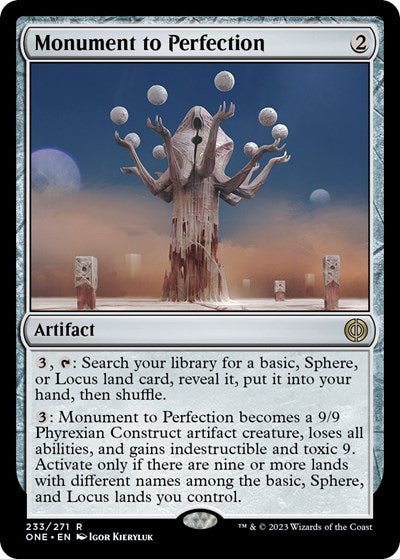 Monument to Perfection (Phyrexia: All Will Be One) Near Mint - Nick Nack's Full Frontal Attack