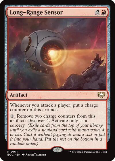 Long - Range Sensor (Commander: Edge of Eternities) Near Mint - Nick Nack's Full Frontal Attack