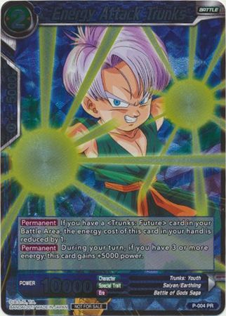 Energy Attack Trunks (P-004) [Promotion Cards]
