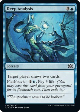 Deep Analysis (Double Masters 2022) Near Mint Foil - Nick Nack's Full Frontal Attack
