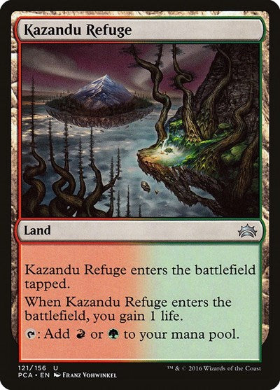 Kazandu Refuge (Planechase Anthology) Near Mint