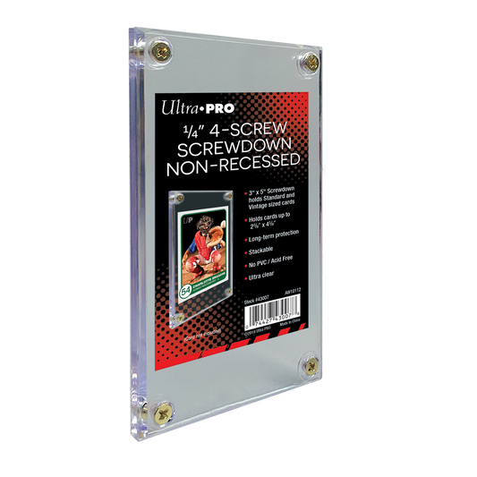1/4" Screwdown Non-Recessed Holder