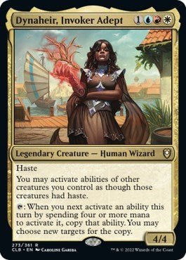Dynaheir, Invoker Adept (Commander Legends: Battle for Baldur's Gate) Near Mint - Nick Nack's Full Frontal Attack