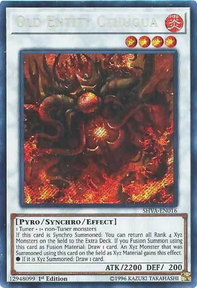 Old Entity Cthugua (Shadows in Valhalla) Light Play 1st Edition