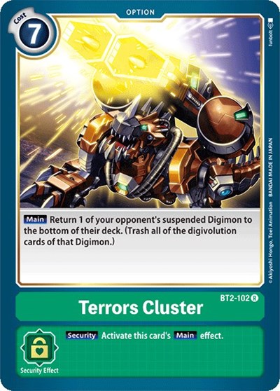 Terrors Cluster (Release Special Booster) Near Mint