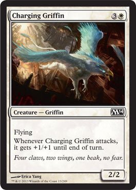 Charging Griffin (Magic 2014 Core Set) Near Mint - Nick Nack's Full Frontal Attack