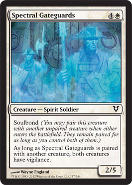 Spectral Gateguards (Avacyn Restored) Light Play