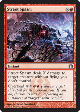 Street Spasm (Return to Ravnica) Near Mint