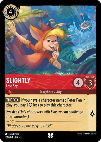 Slightly - Lost Boy (Into the Inklands) Near Mint - Nick Nack's Full Frontal Attack
