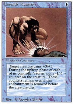 Unstable Mutation (Revised) Near Mint - Nick Nack's Full Frontal Attack