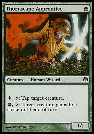 Thornscape Apprentice (Duel Decks: Phyrexia vs The Coalition) Near Mint