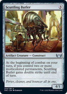 Scuttling Butler (Streets of New Capenna) Near Mint - Nick Nack's Full Frontal Attack