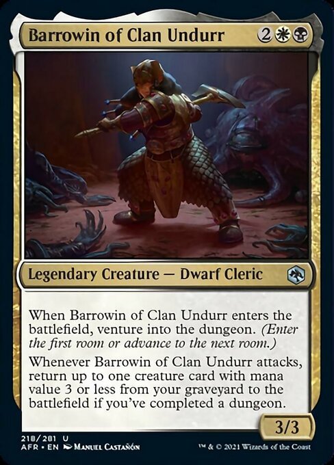 Barrowin of Clan Undurr (Adventures in the Forgotten Realms) Near Mint - Nick Nack's Full Frontal Attack