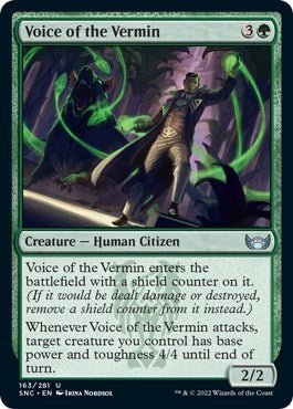 Voice of the Vermin (Streets of New Capenna) Near Mint - Nick Nack's Full Frontal Attack