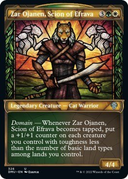 Zar Ojanen, Scion of Efrava (Showcase) (Dominaria United) Near Mint - Nick Nack's Full Frontal Attack