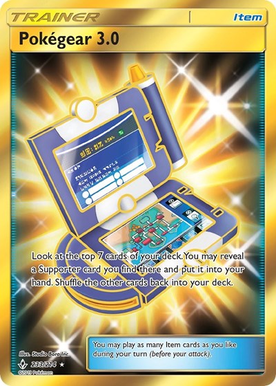 Pokegear 3.0 (Secret) (SM - Unbroken Bonds) Near Mint Holofoil
