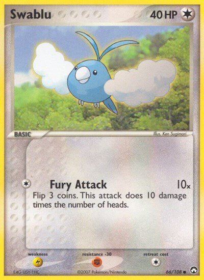 Swablu (Power Keepers) Light Play - Nick Nack's Full Frontal Attack
