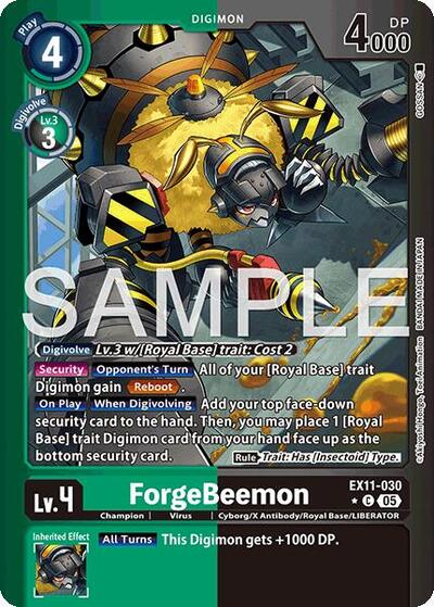 ForgeBeemon (Limited Foil) (Dawn of Liberator) Near Mint Foil