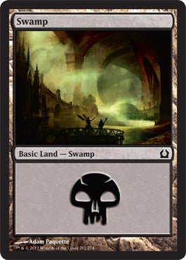 Swamp (262) (Return to Ravnica) Near Mint - Nick Nack's Full Frontal Attack