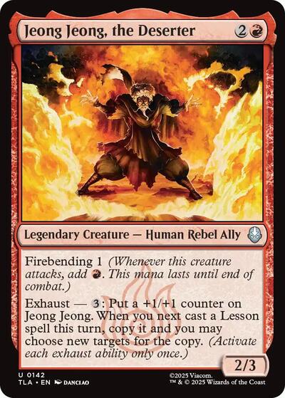 Jeong Jeong, the Deserter (Avatar: The Last Airbender) Near Mint - Nick Nack's Full Frontal Attack