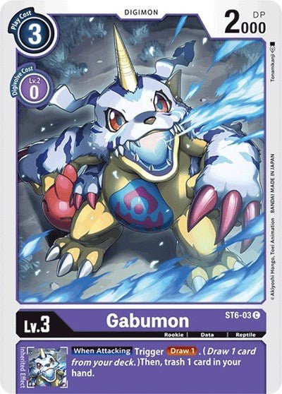 Gabumon (Starter Deck 06: Venomous Violet) Near Mint