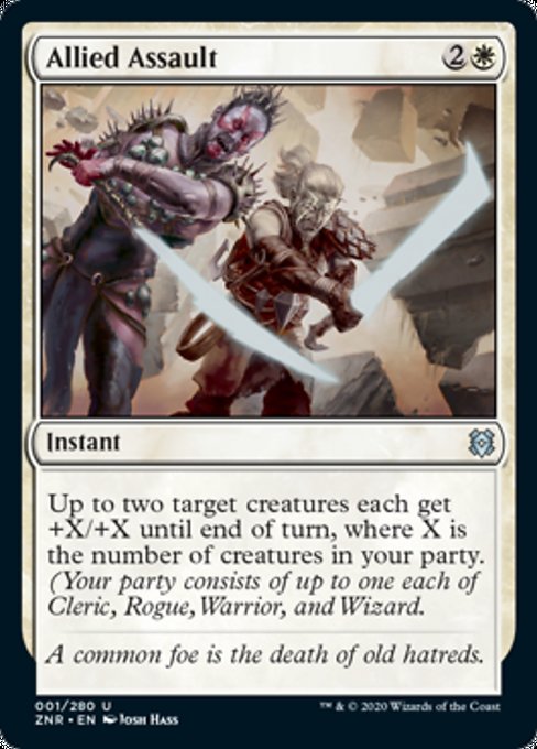Allied Assault (Zendikar Rising) Near Mint