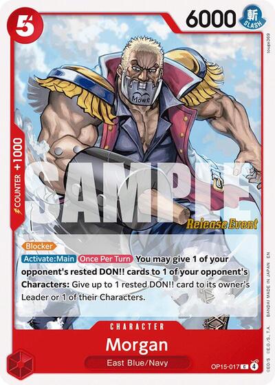 Morgan (Adventure on Kami's Island Release Event Cards) Near Mint