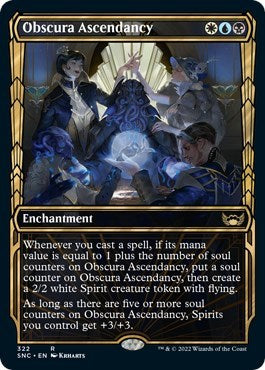 Obscura Ascendancy (Showcase) (Streets of New Capenna) Near Mint Foil