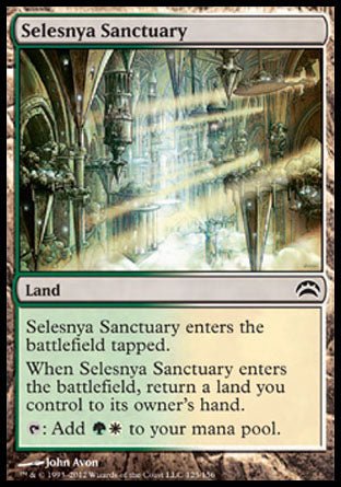 Selesnya Sanctuary (Planechase 2012) Near Mint - Nick Nack's Full Frontal Attack