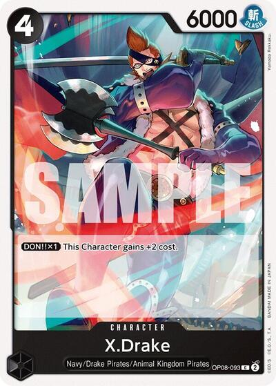 X.Drake (Two Legends) Near Mint - Nick Nack's Full Frontal Attack