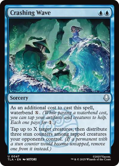 Crashing Wave (Avatar: The Last Airbender) Near Mint - Nick Nack's Full Frontal Attack