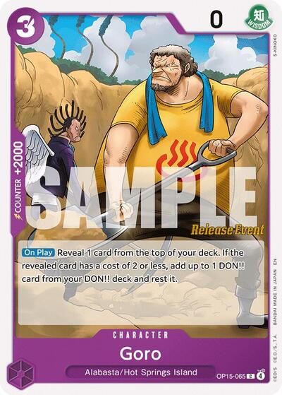 Goro (Adventure on Kami's Island Release Event Cards) Near Mint